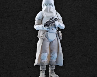 Casque et armure portables complets Snowtrooper pour impression 3D, impression modèle 3D STL Snowtrooper Star War, fichier STL Snowtrooper de Star War impression 3D