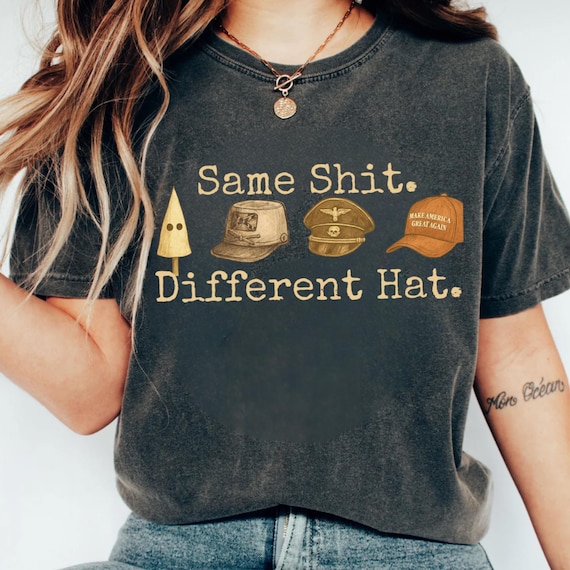 Anti Trump Comfort Colors Shirt, Political Humor Graphic Tee