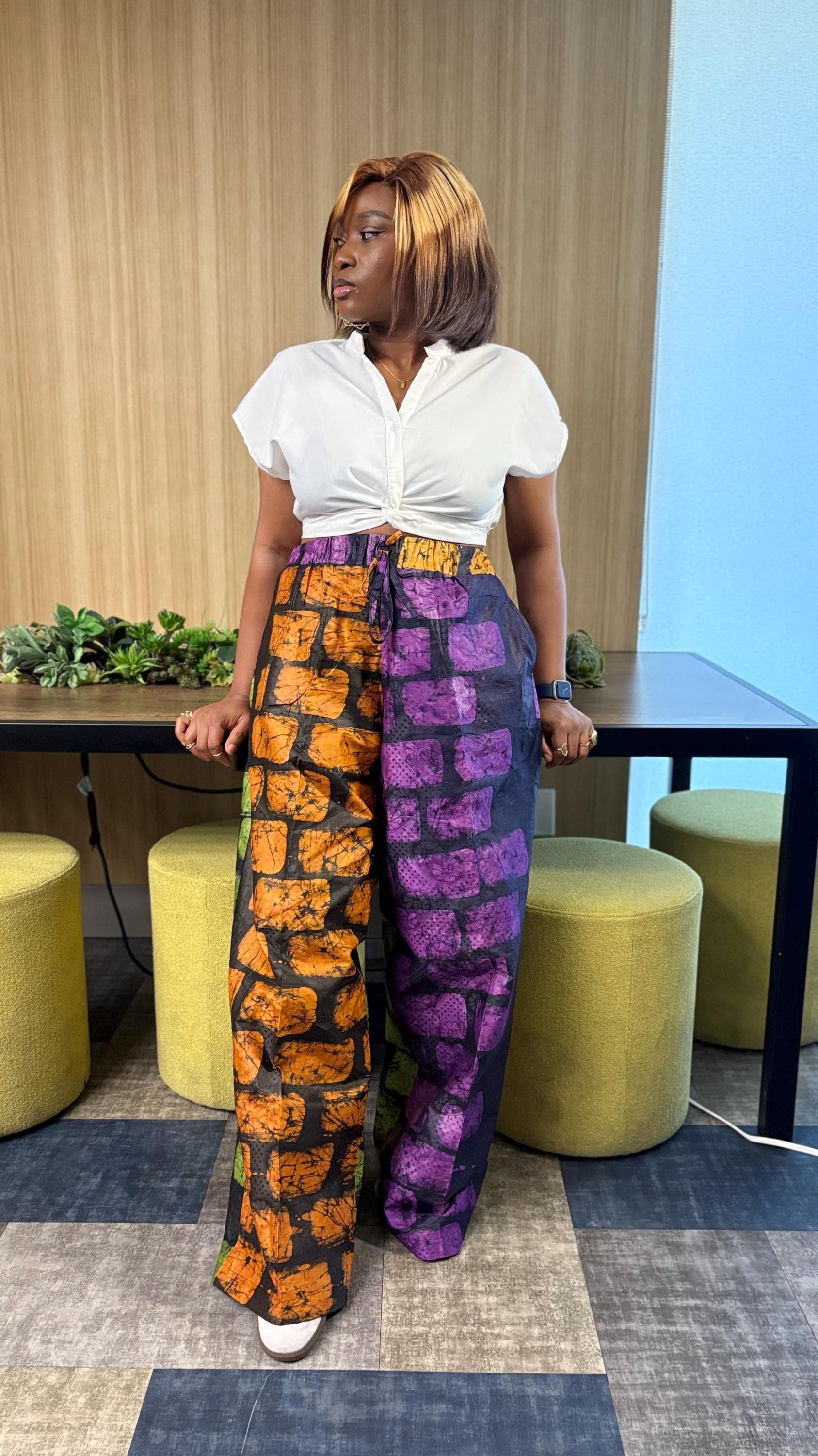 Buy Ankara Palazzo Pants Online In India India - Main Image