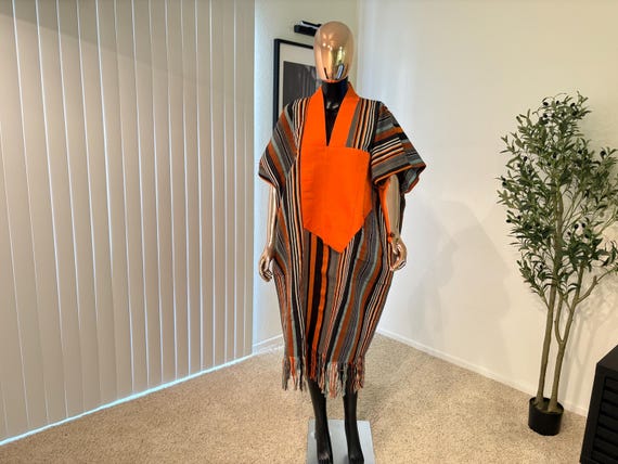 Ajoke Aso Oke Bubu / Handmade African Print Boubou / Kaftan / One size fits all