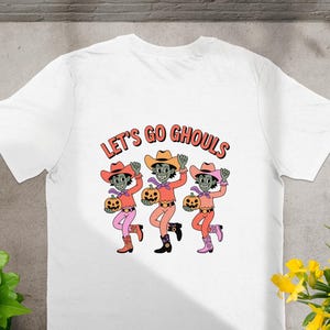 Lets Go Ghouls T-Shirt, Halloween T-Shirt, Ghoul Cowboy Tee, Spooky Season, Funny Halloween Tee, Trendy Halloween Shirt, Ghouls T-Shirt