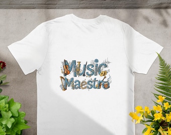 Musik Maestro T-Shirt, Musiker Geschenk T-Shirt, Orchester Dirigent Top, klassische Musik Fan Bekleidung, Band Lehrer Shirt