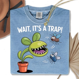 Funny Venus Flytrap Shirt: Quirky Gardening Gift