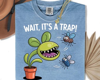 Funny Venus Flytrap Shirt: Quirky Gardening Gift