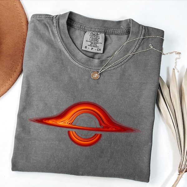 Black Hole T-Shirt – Astrophysics Space Science Graphic Tee