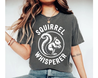 Squirrel Whisperer T-Shirt – Vintage Woodland Graphic Tee