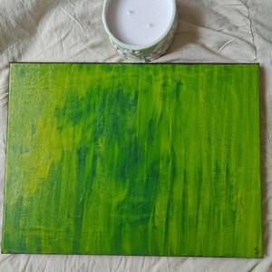 Abstract acrylic painting wall art, modern original painting, minimalist art