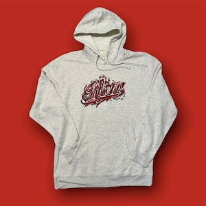 Indiana University Script Hoodie by Justin Patten (Storm Striker Art, IU Hoodie, IU Fleece, IU Alumni Gift)