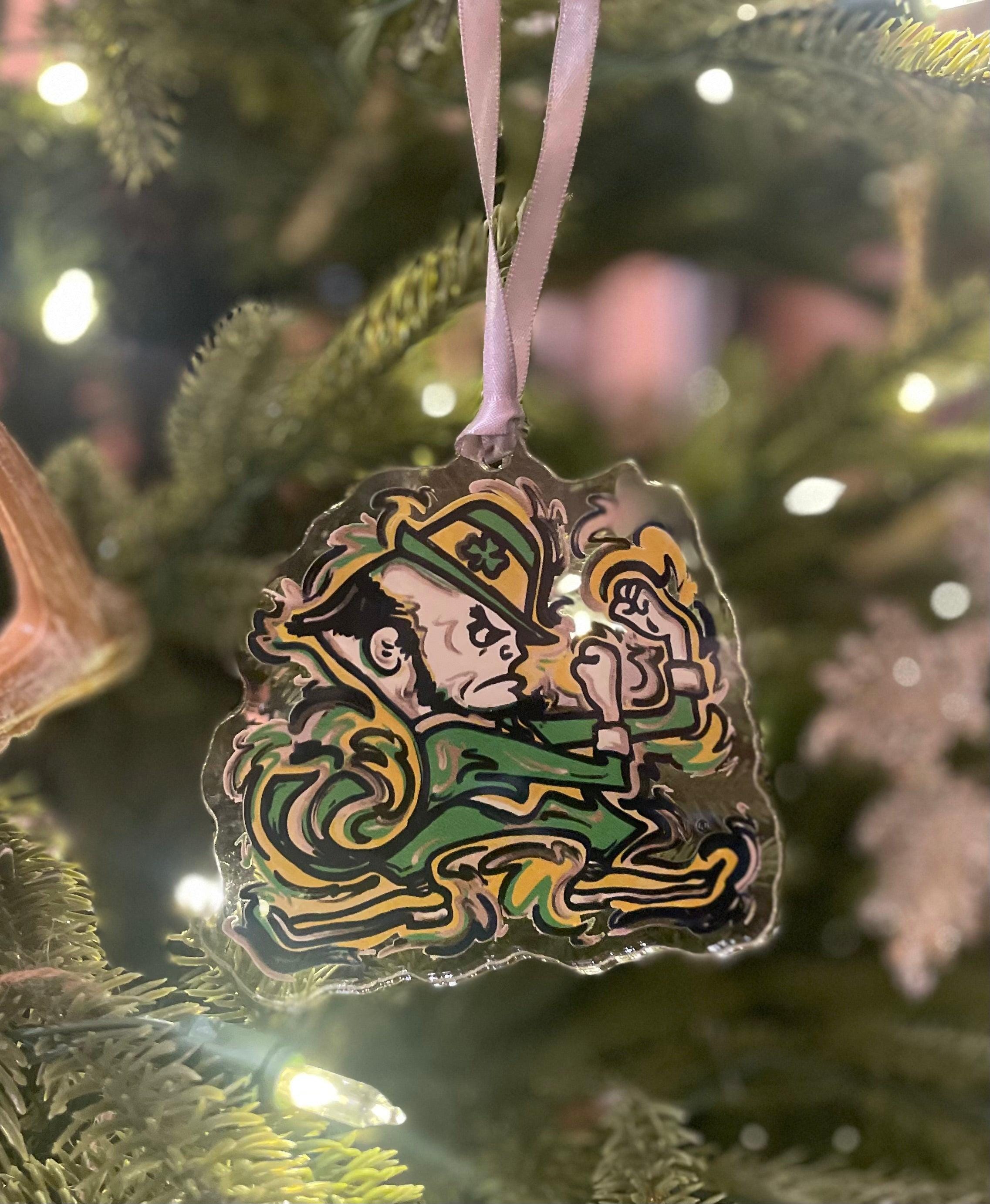 Notre Dame Leprechaun - Etsy