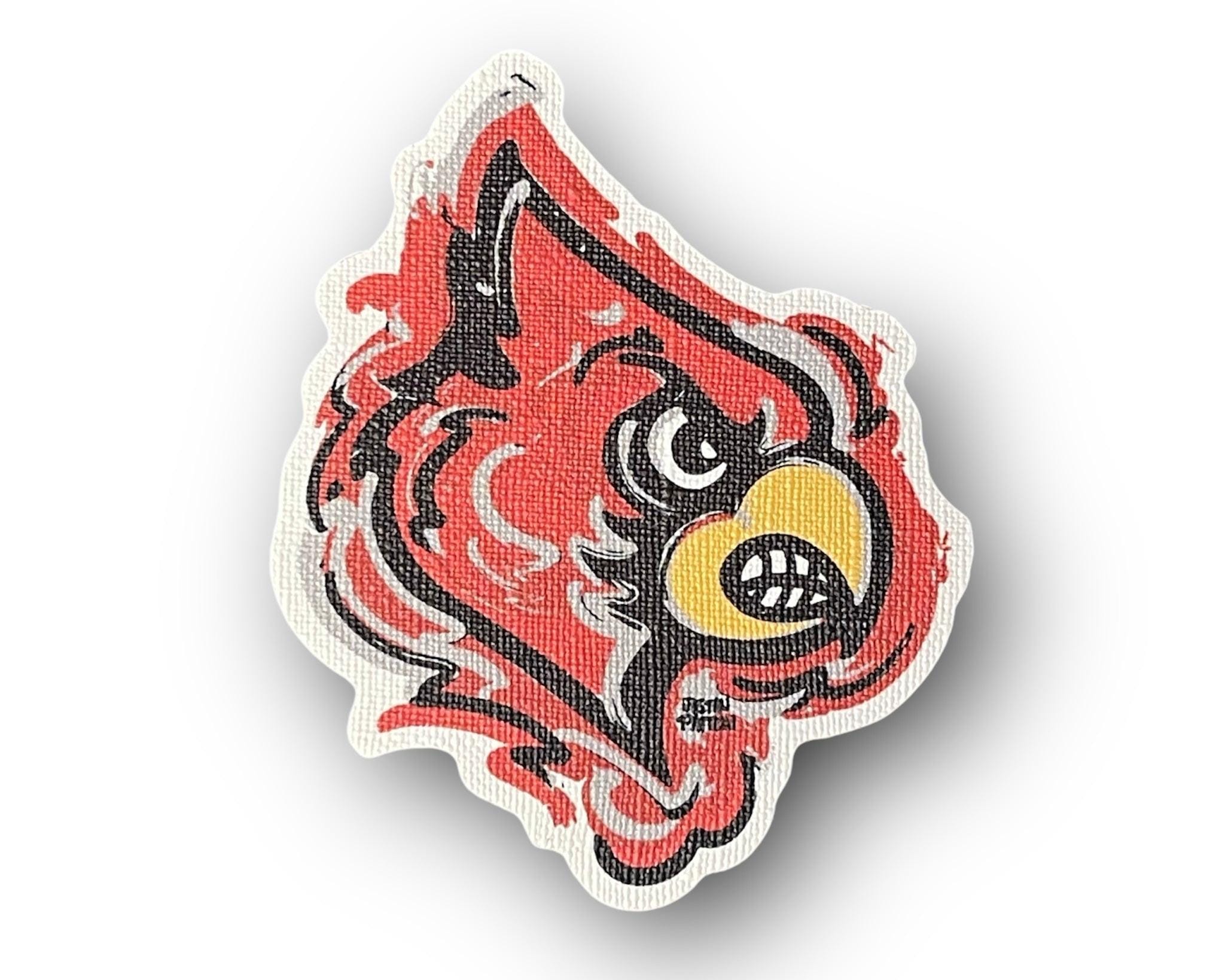 Bonnet Louisville Cardinals NCAA – Logo Brodé – Noir – Taille Unique