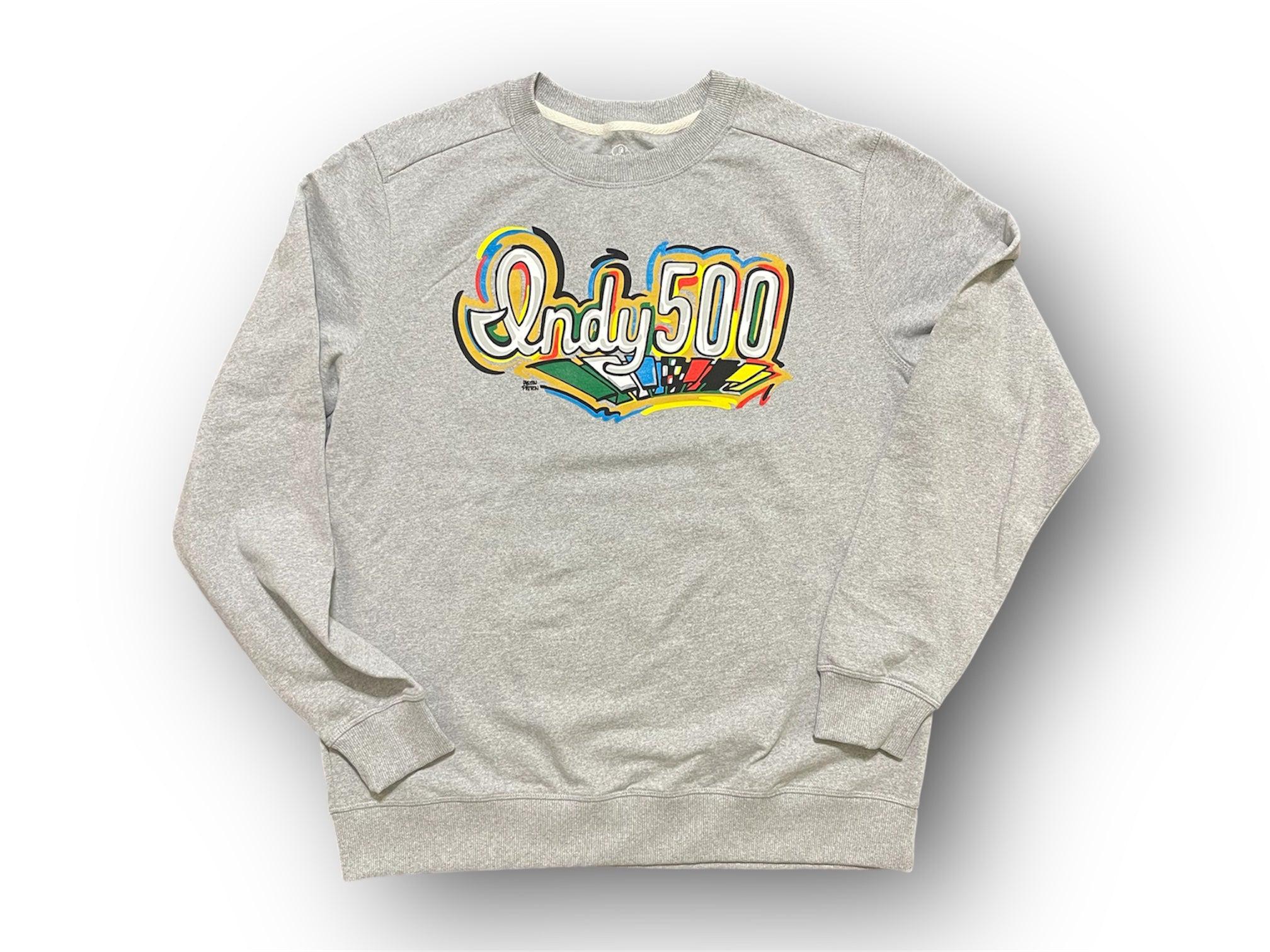 Indianapolis Motor Speedway Indy 500 Script Unisex Crew by Justin ...