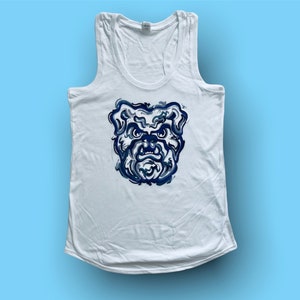 Tank Butler Storm Striker Art by Justin Patten Butler University Cotton/Poly Blend Women’s Indiana Best Gift Indianapolis Indy Basketball
