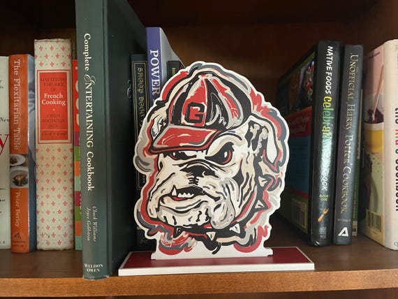 University of Georgia UGA Standee by Justin Patten (Storm Striker Art, Georgia Bulldogs Alumni, Hairy Dawg, UGA Mascot, Best UGA Gift)
