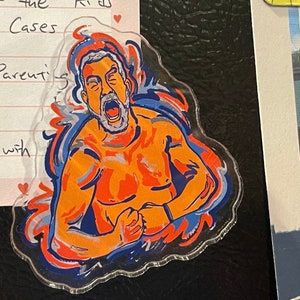 Auburn University Bruce Pearl Magnet by Justin Patten