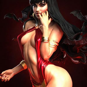 3d printer files,stl for print,3d vampire model,3d sexy girl figure,3d fantastic figure,3d printing files,stl model,digital print files
