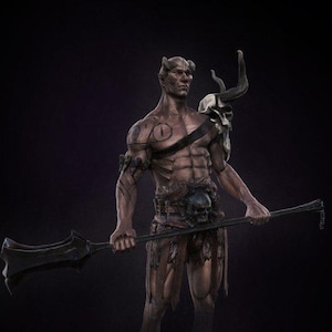 3d printer files,stl for print,digital print files,3d printing files3d devil figure, 3d evil model,3d fantastic devil,3d print stl,stl model