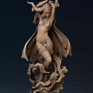 3d printing files,digital print files,stl for print,3d stl model,3d devil girl,3d naked woman,3d fantasy girl,3d printer files,3d print stl