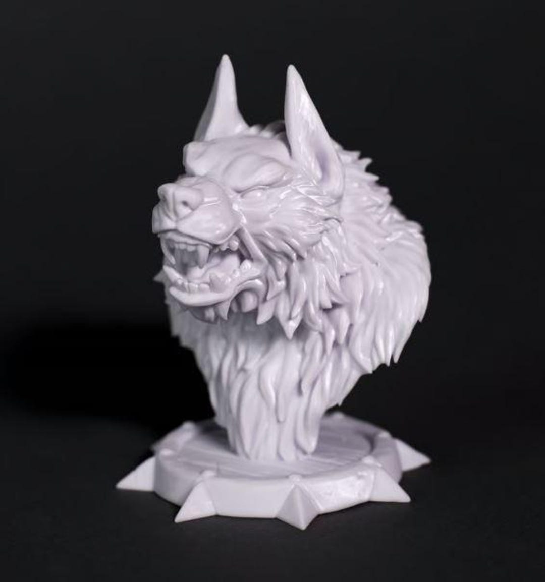 3d Printer Files,stl for Print,3d Wolf Bust Stl Model,3d Wolf Model,3d ...