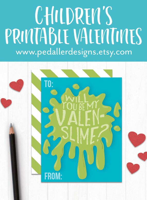 funny kids valentine card slime printable valentines day card classroom valentines set valentines for boys kids valentines day card kids valentines day card