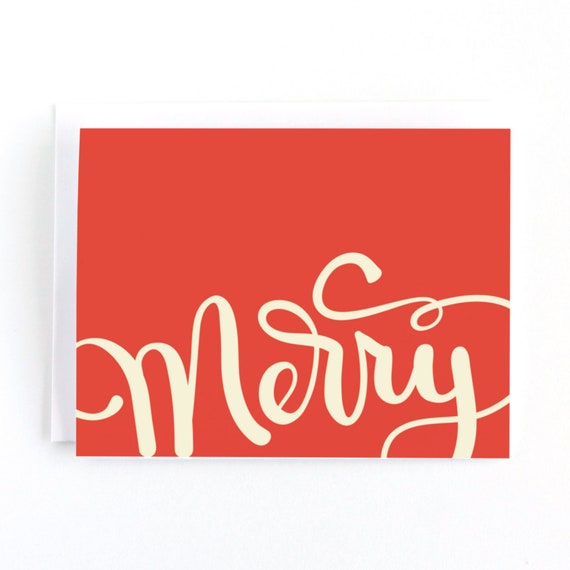 Merry Christmas Card Set Business Christmas Cards Christmas Cards Boxed Set Modern Xmas Card Boxed Christmas Cards Holiday Card Packs By Pedaller Designs Catch My Party