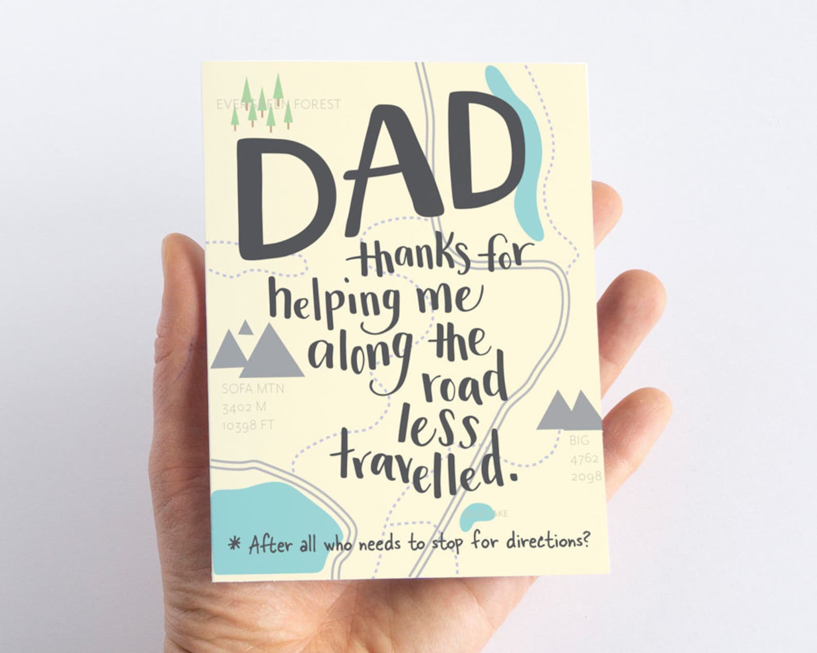 Funny Fathers Day Card Dad Card Fathers Day Card Card for