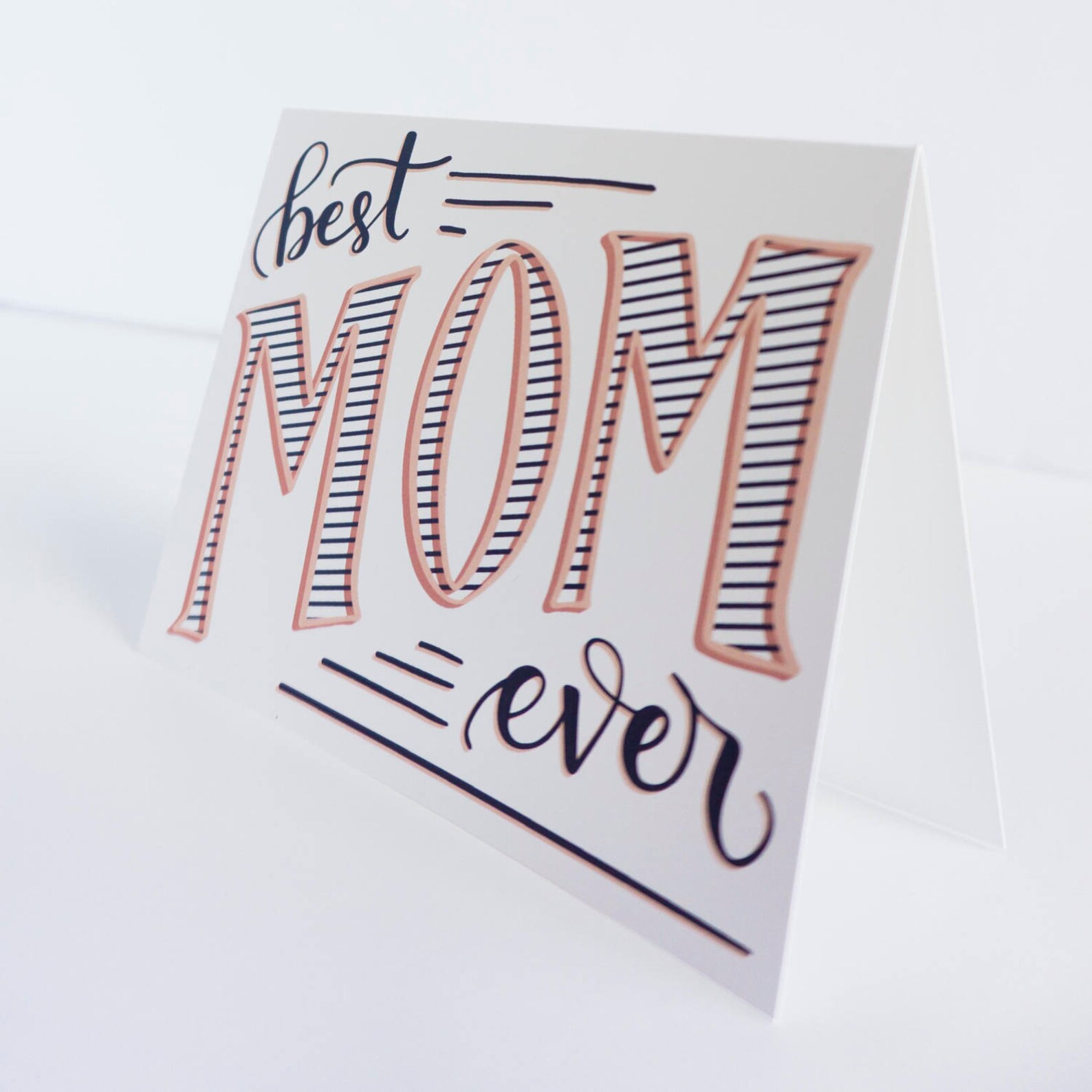 Mothers Day Card Best Mom Ever Card for Mom Card for Mum