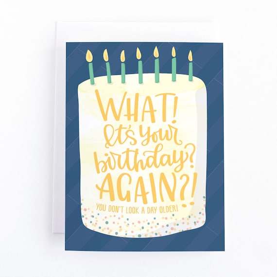 Getting Older 30th Birthday Card for Best Friend, Girl Friend Funny Birthday Card for 40th Birthday, Adulting 21st Birthday Card Il_570xn
