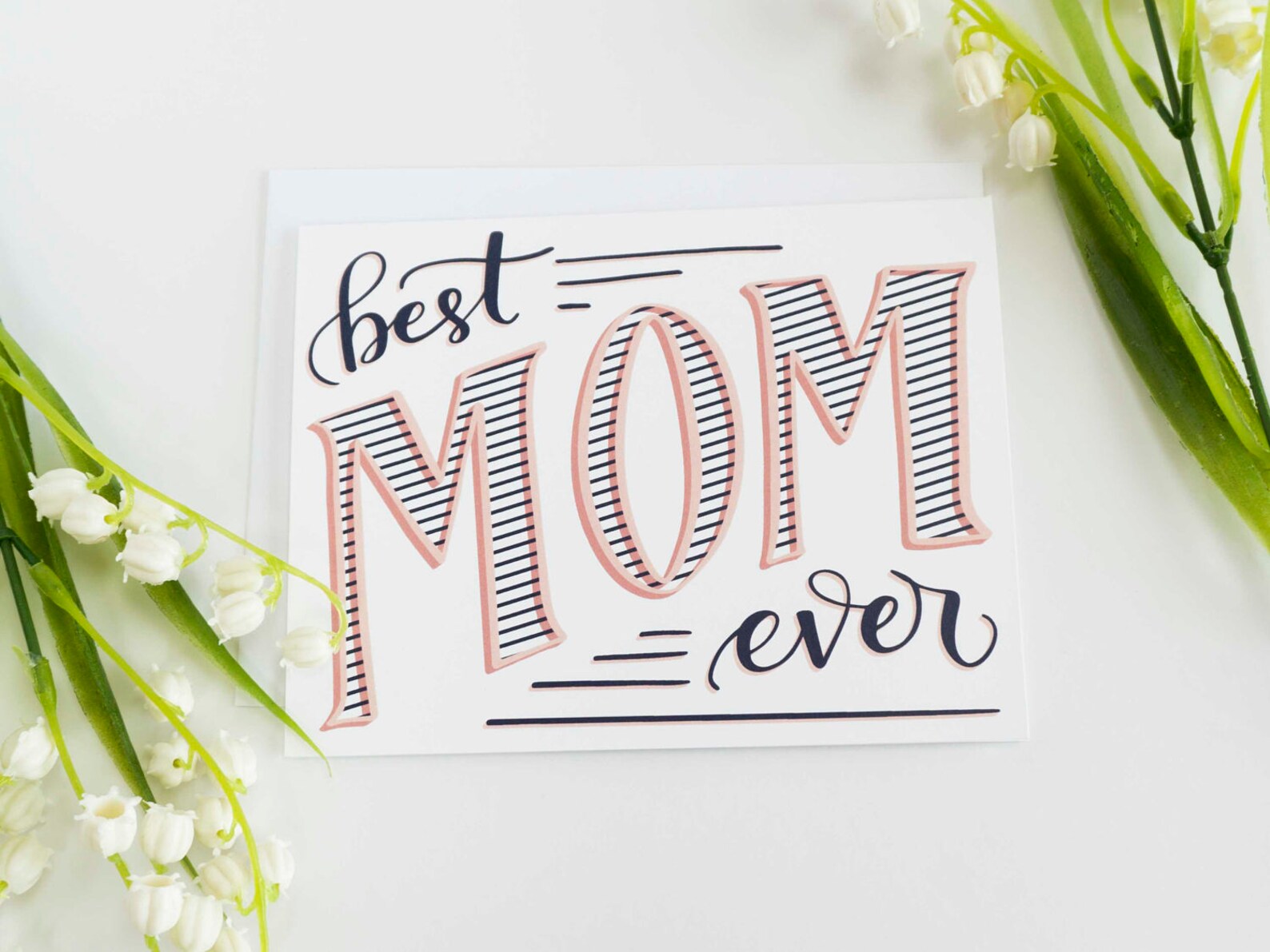 Mothers Day Card Best Mom Ever Card for Mom Card for Mum