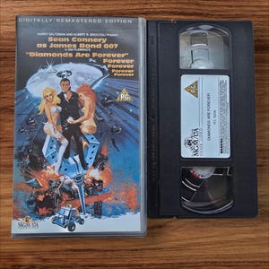Diamonds Are Forever VHS