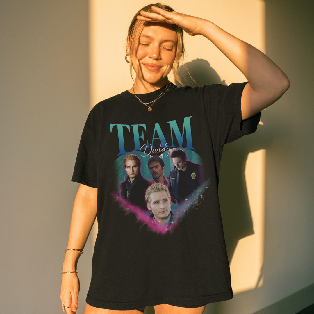 Vintage Charlie Swan and Carlisle Cullen Tshirt, 90s Style,team