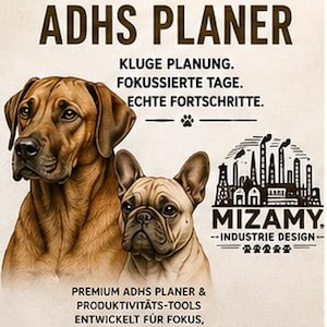 ADHD Planner Druckfertige Version DE