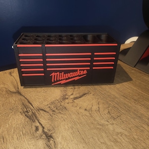 Milwaukee Tool Box Stationery Holder – Gifts for Tool Lovers