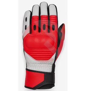 Leather Motorcycle Riding Gloves Carbon Fiber Protection, Touchscreen Compatible GLOWZI GLOVES