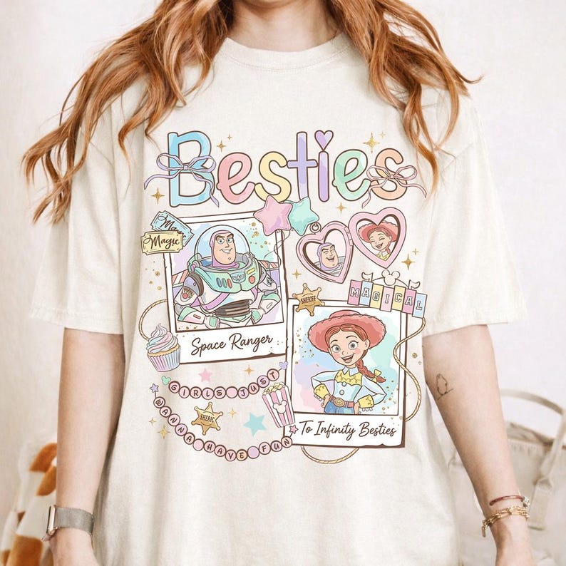 Toy Story Besties PNG, Buzz Lightyear Jessie Friend Design, to Infinity ...