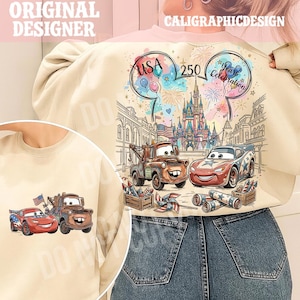 PNG vintage America, design patriottico di auto, illustrazione retrò del 4 luglio, png dell'indipendenza americana, grafica celebrativa degli Stati Uniti