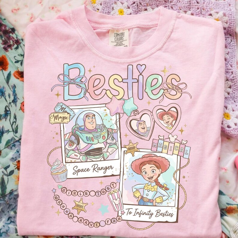 Toy Story Besties PNG, Buzz Lightyear Jessie Friend Design, to Infinity ...