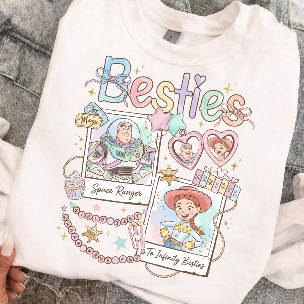 Toy Story Besties PNG, Buzz Lightyear Jessie Friend Design, to Infinity ...