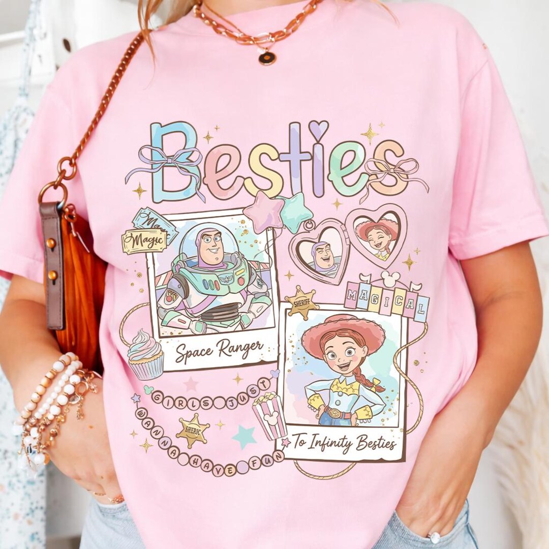 Toy Story Besties PNG, Buzz Lightyear Jessie Friend Design, to Infinity ...