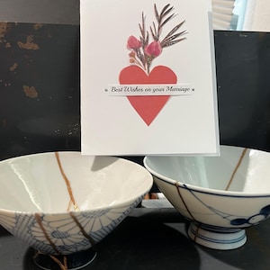 Kintsugi Wedding gift set NEW! Lot of two
