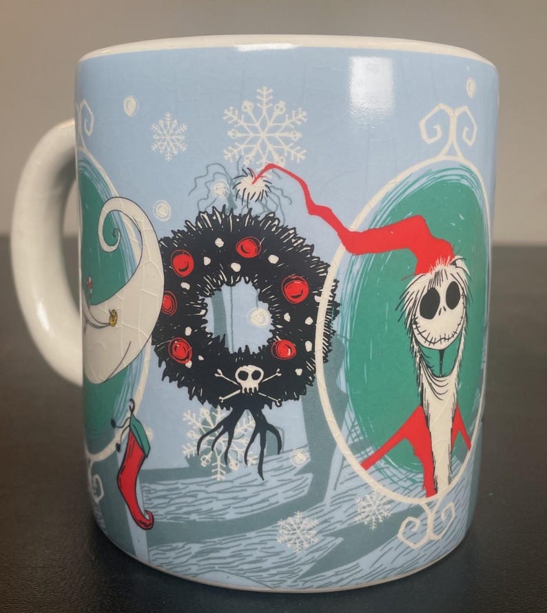 Spinning Sally 3D Disney Nightmare Before Christmas Coffee Mug 20oz. image 5