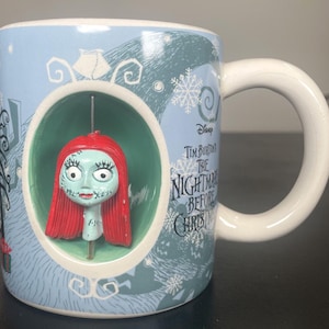 Spinning Sally 3D Disney Nightmare Before Christmas Coffee Mug 20oz. image 1