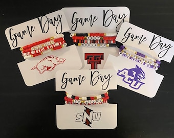 Game Day Bracelets - Professional - College - High School - Sorority