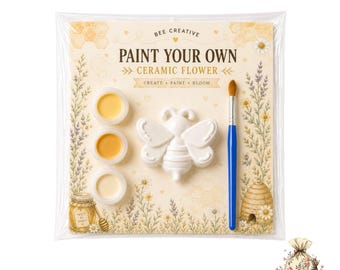 Bee Painting Party Favors for Kids, DIY Plaster Fun to bee, Craft paint Kits, Birthday Activity Gift, fun to bee