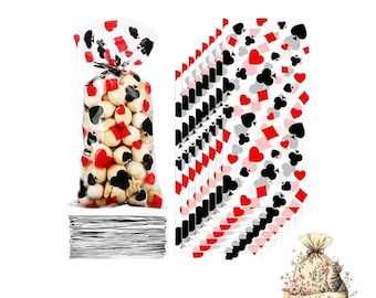 casino Treat Bags: Birthday Party Favor, Set of 5