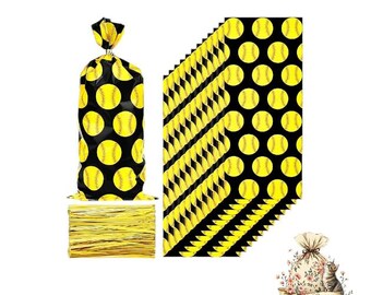Softball Treat Bags: Birthday Party Favors, 5 Piece Set