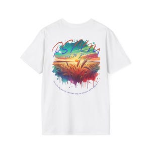 Inspirational Artistic Unisex T-Shirt, Soft Cotton Tee, Perfect Gift for Motivational, Casual Wear, Summer Days, Faith & Empowerment