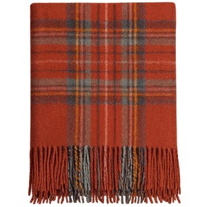 Royal Stewart Antique Tartan Wool Blanket: Scottish Heritage Throw - Various Sizes