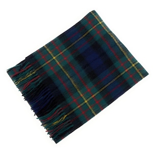 100% reiner Lammwolle Tartan-Schal: McLaren Tartan Inspiriert Scottish Plaid Wrap für den Winter