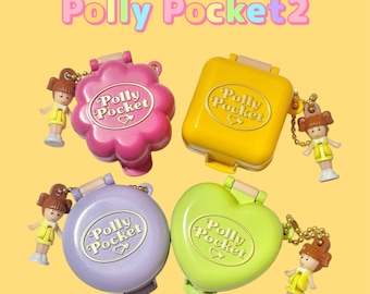 Polly Pocket 2 Miniature Keychain (80s/90s) y2k gachapon Polly Pocket