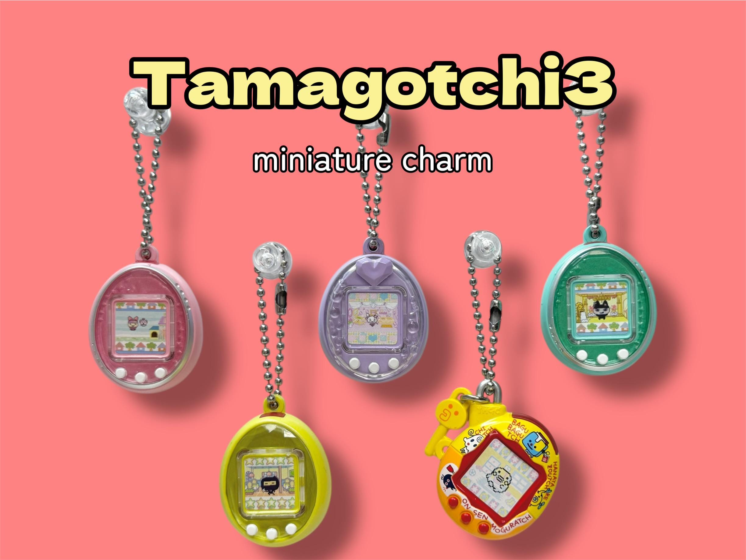 Porte-clés Figurine Miniature Tamagotchi Charmy Jewel - Gashapon Bandai 2006 - Neuf - Collection